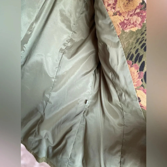 Vintage Doncaster Blazer Jacket Parisian Preppy Scandi Autumn Fall 100% Cotton - Picture 6 of 8